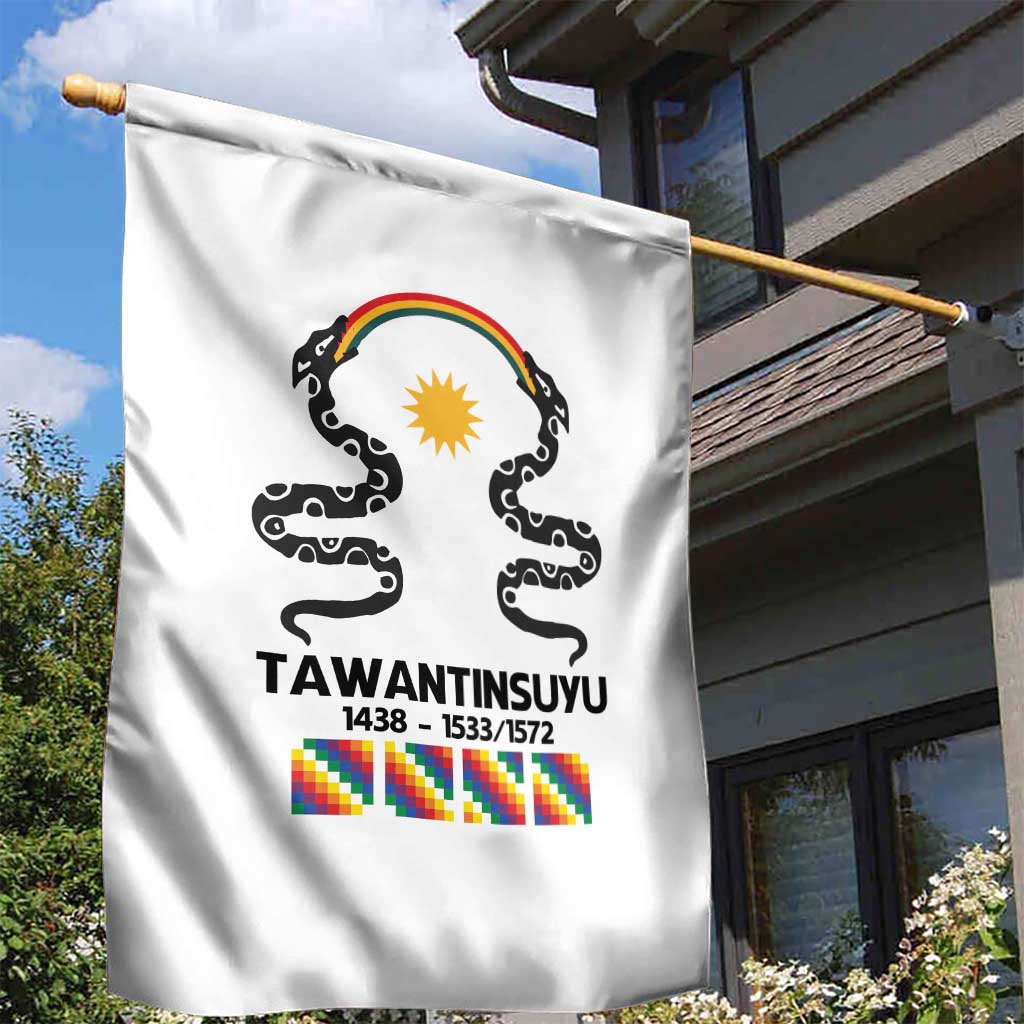 Inca Empire Tawantinsuyu Garden Flag Realm of the Four Parts