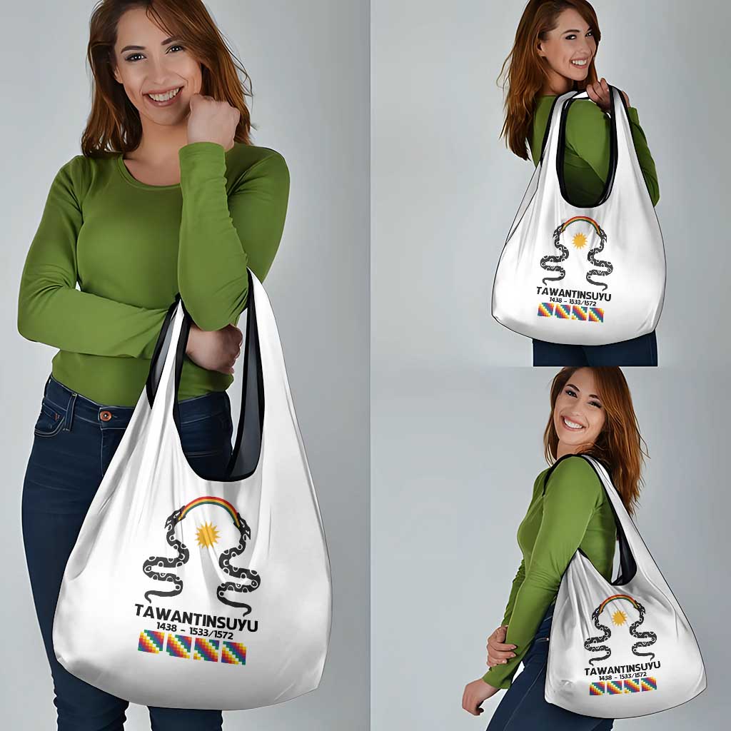 Inca Empire Tawantinsuyu Grocery Bag Realm of the Four Parts