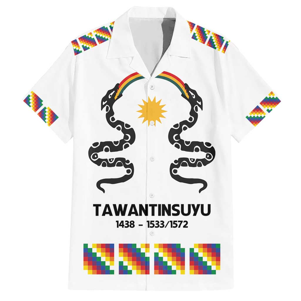 Inca Empire Tawantinsuyu Hawaiian Shirt Realm of the Four Parts