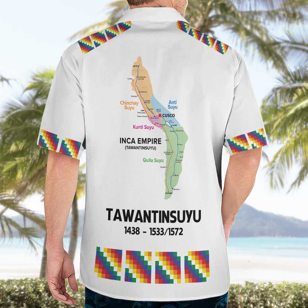 Inca Empire Tawantinsuyu Hawaiian Shirt Realm of the Four Parts