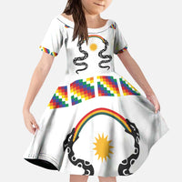 Inca Empire Tawantinsuyu Kid Short Sleeve Dress Realm of the Four Parts
