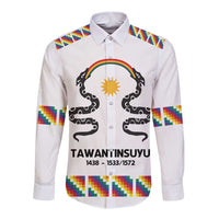 Inca Empire Tawantinsuyu Long Sleeve Button Shirt Realm of the Four Parts