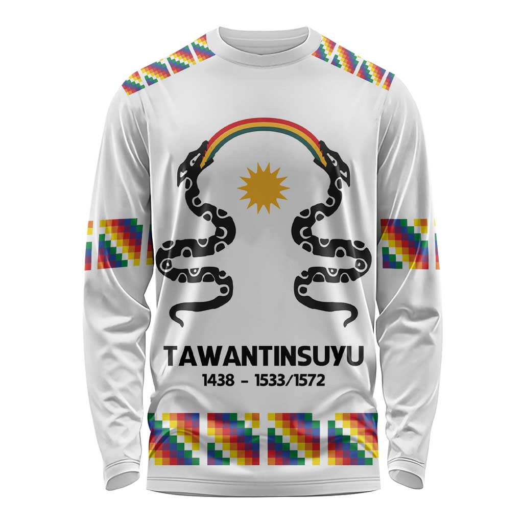 Inca Empire Tawantinsuyu Long Sleeve Shirt Realm of the Four Parts