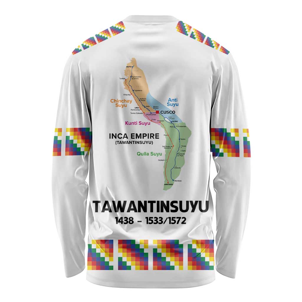 Inca Empire Tawantinsuyu Long Sleeve Shirt Realm of the Four Parts