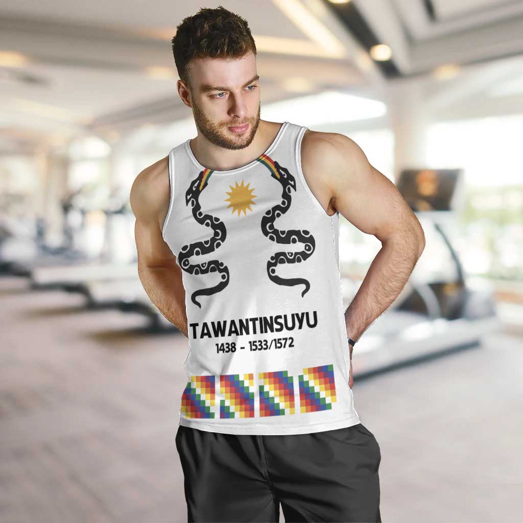 Inca Empire Tawantinsuyu Men Tank Top Realm of the Four Parts