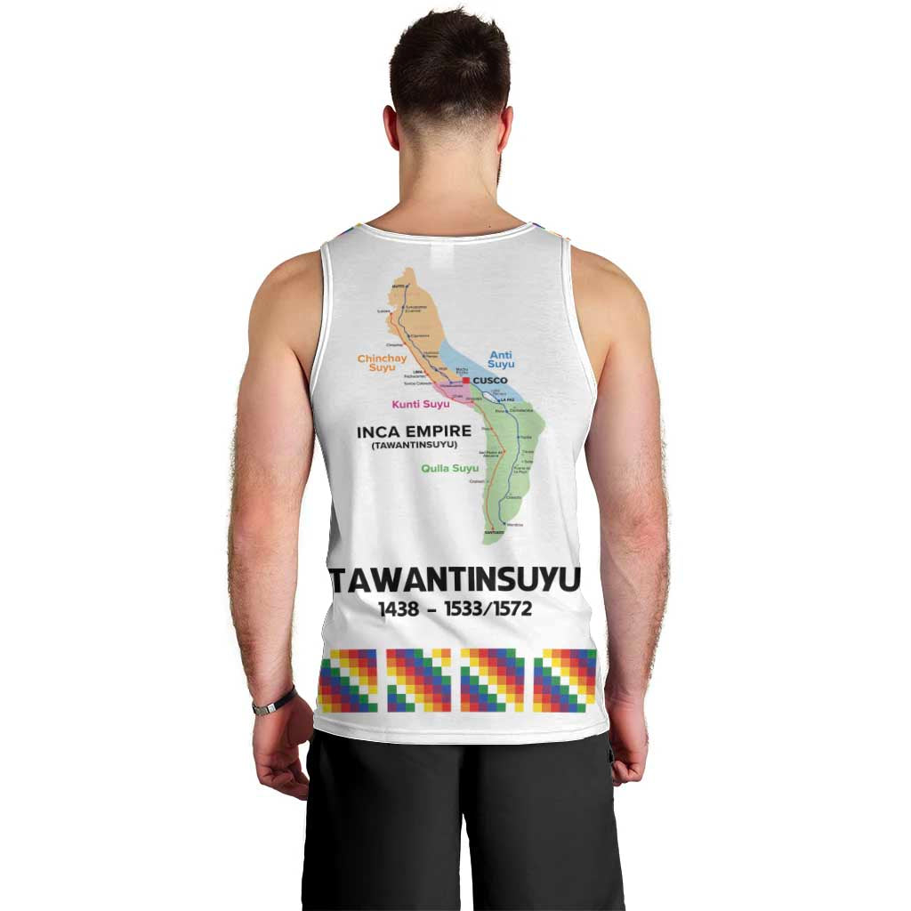 Inca Empire Tawantinsuyu Men Tank Top Realm of the Four Parts