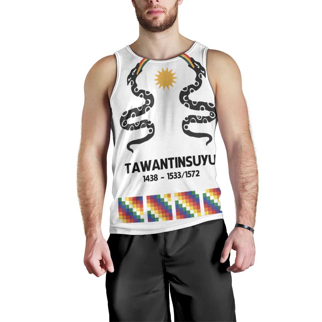 Inca Empire Tawantinsuyu Men Tank Top Realm of the Four Parts