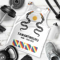 Inca Empire Tawantinsuyu Men Tank Top Realm of the Four Parts