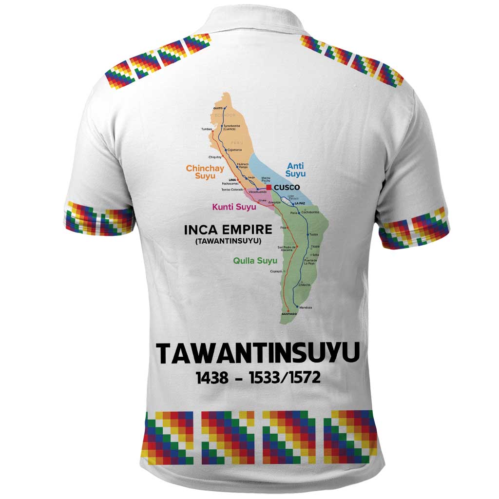 Inca Empire Tawantinsuyu Polo Shirt Realm of the Four Parts