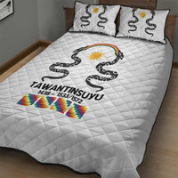 Inca Empire Tawantinsuyu Quilt Bed Set Realm of the Four Parts