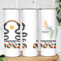 Inca Empire Tawantinsuyu Skinny Tumbler Realm of the Four Parts