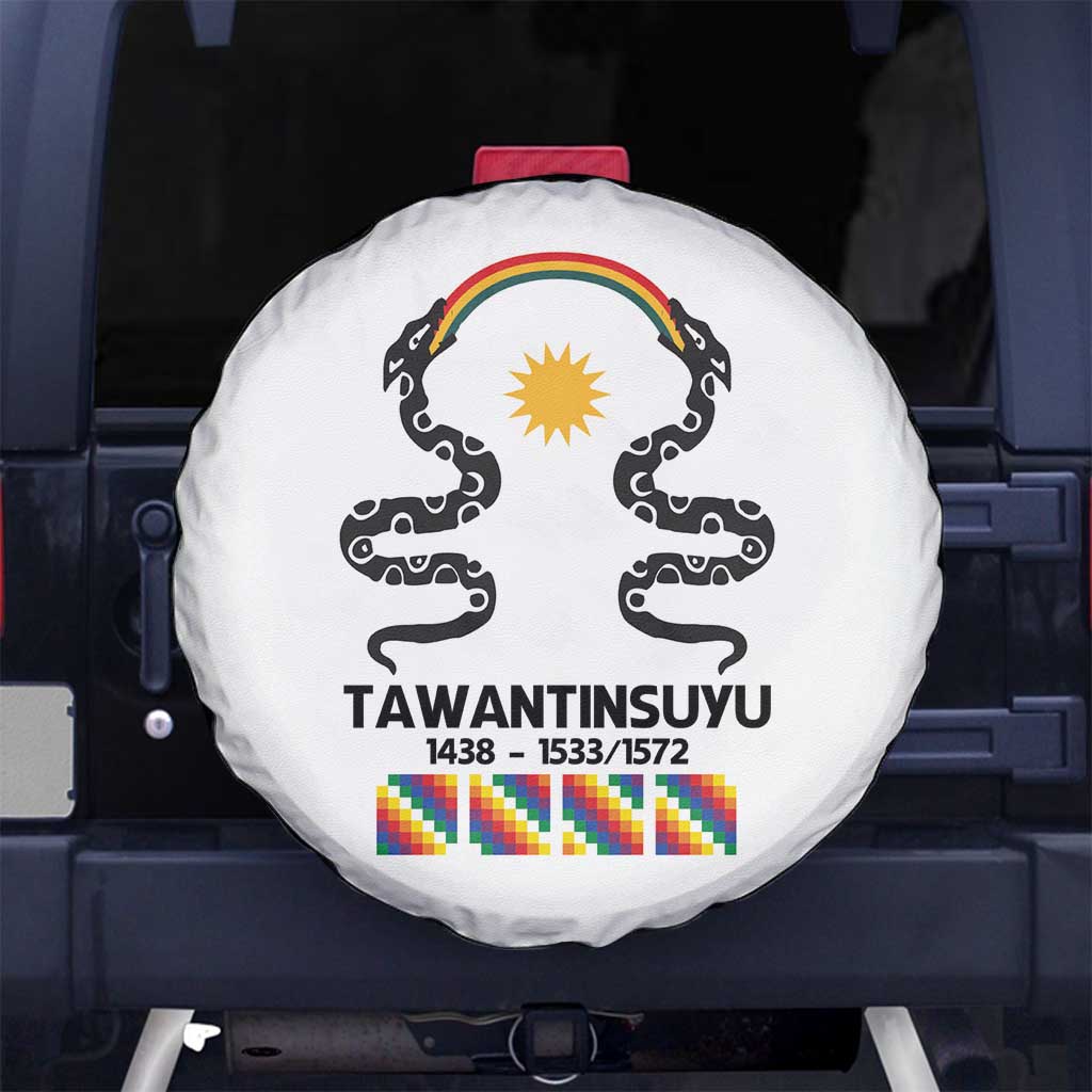 Inca Empire Tawantinsuyu Spare Tire Cover Realm of the Four Parts