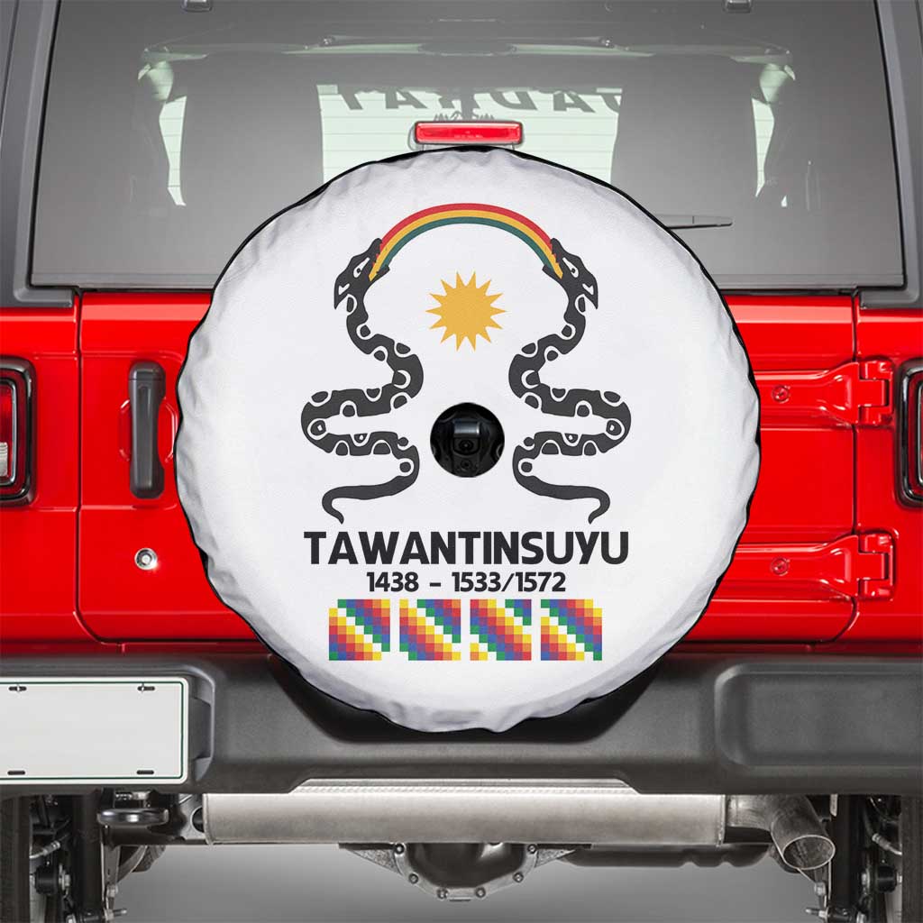 Inca Empire Tawantinsuyu Spare Tire Cover Realm of the Four Parts