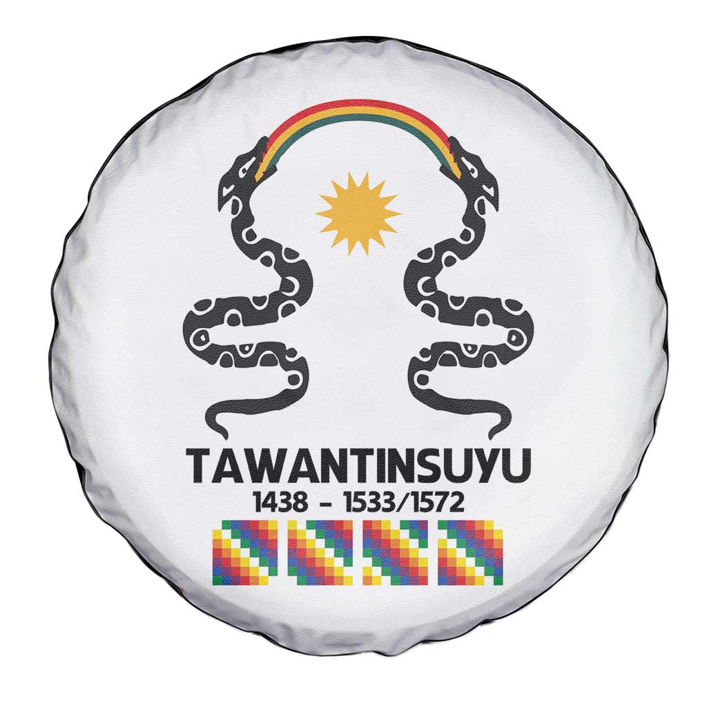 Inca Empire Tawantinsuyu Spare Tire Cover Realm of the Four Parts