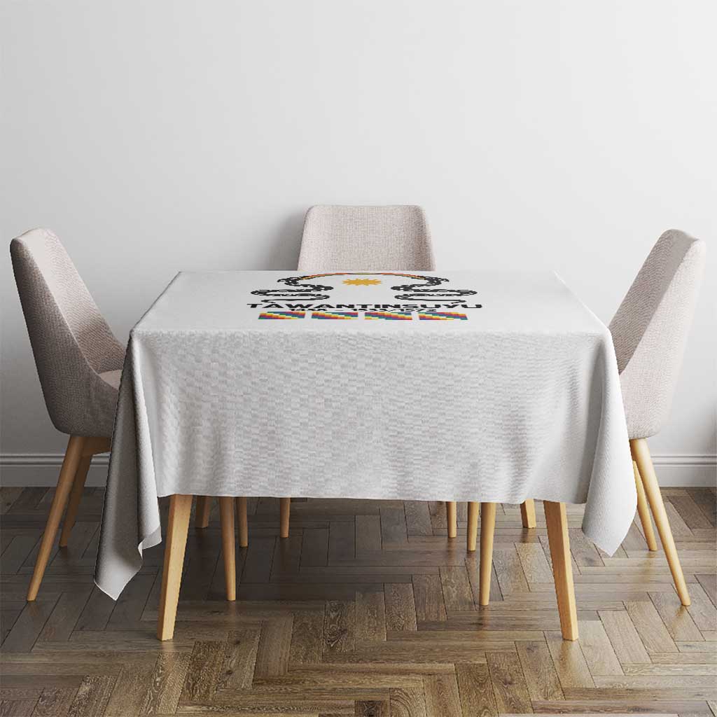Inca Empire Tawantinsuyu Tablecloth Realm of the Four Parts