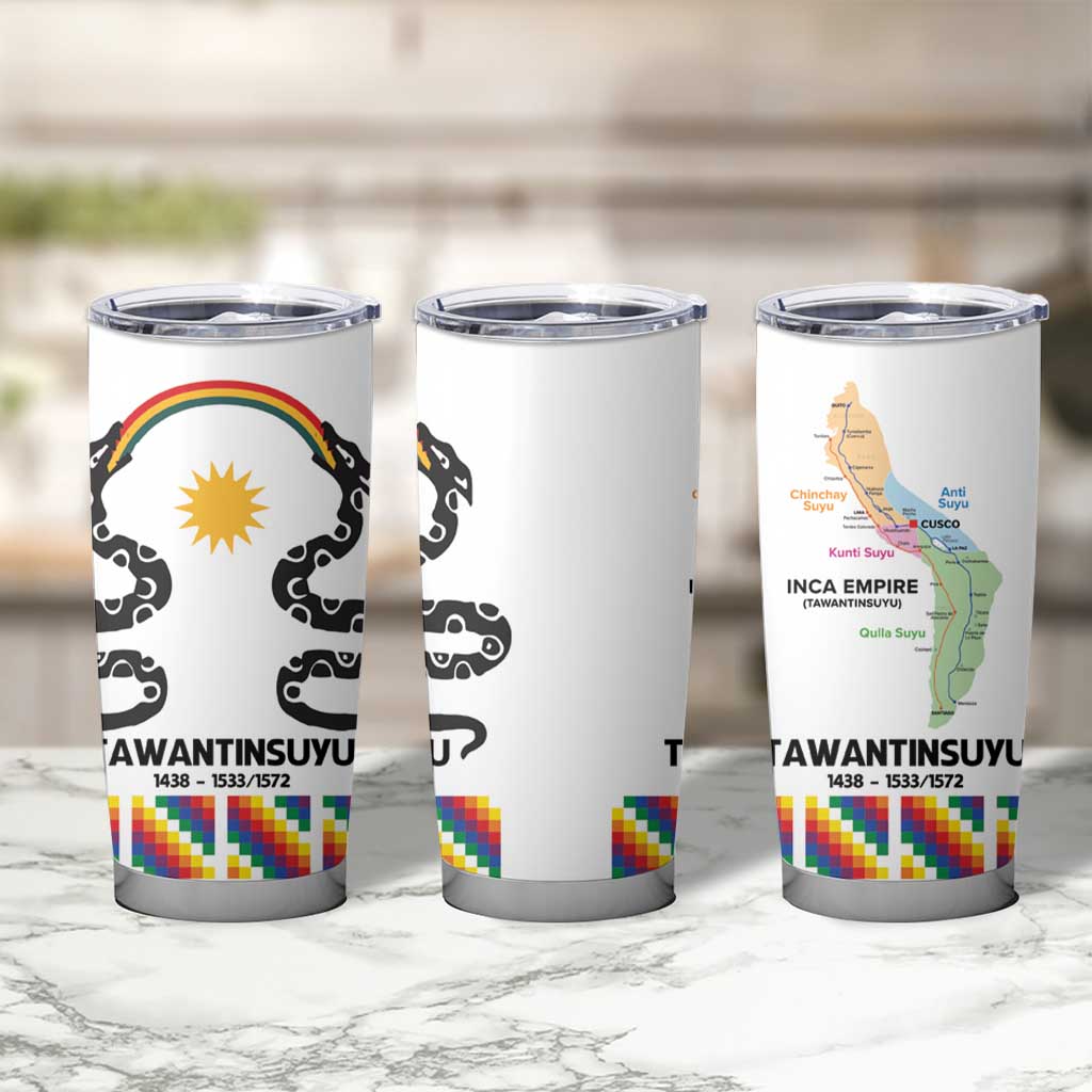 Inca Empire Tawantinsuyu Tumbler Cup Realm of the Four Parts