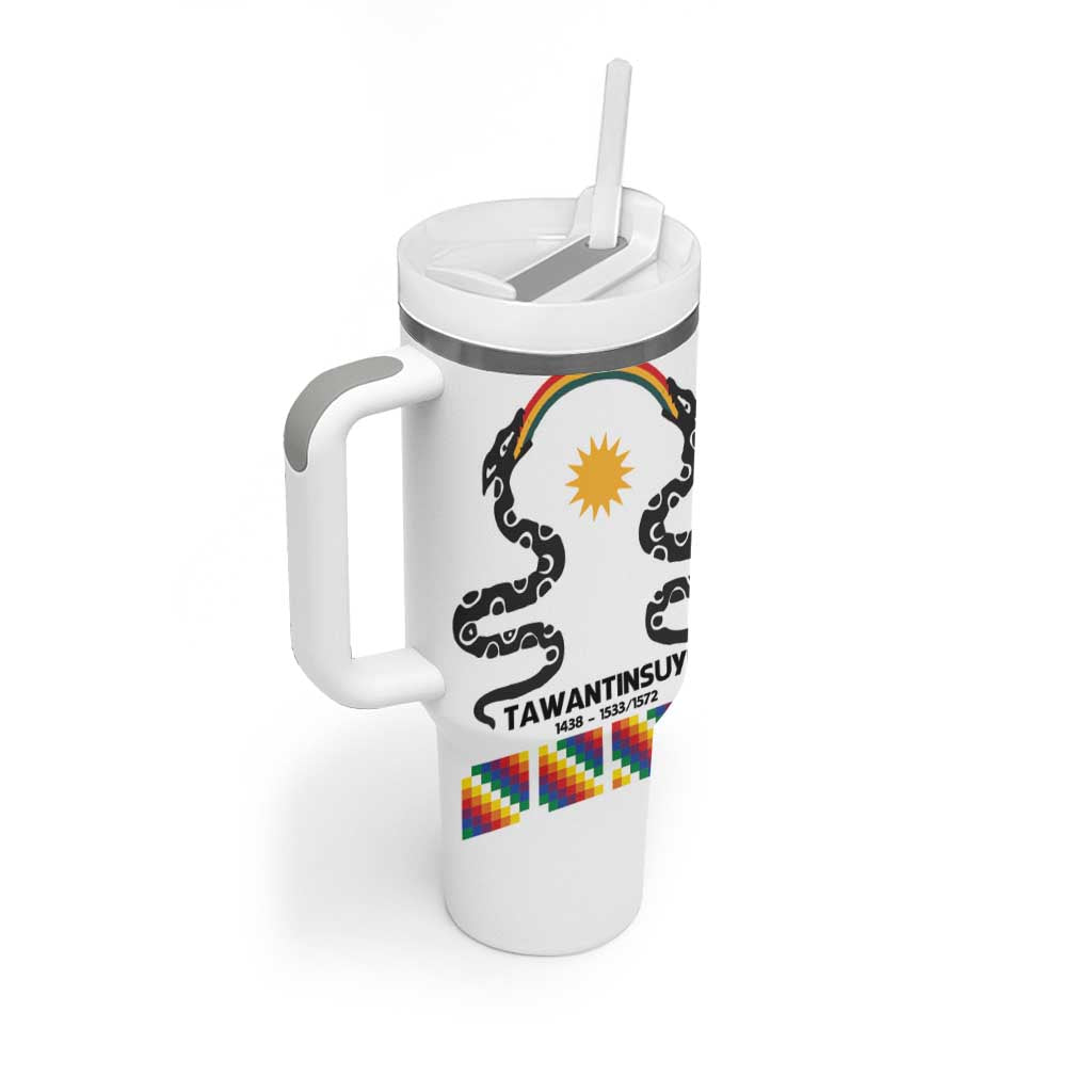 Inca Empire Tawantinsuyu Tumbler With Handle Realm of the Four Parts