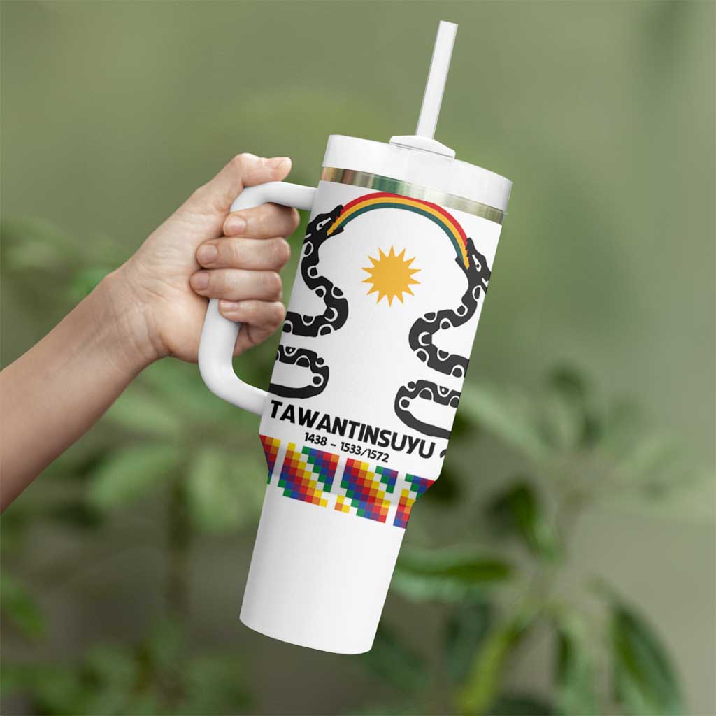 Inca Empire Tawantinsuyu Tumbler With Handle Realm of the Four Parts
