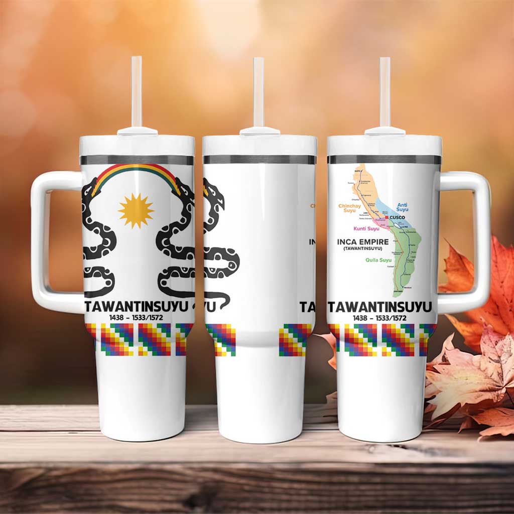 Inca Empire Tawantinsuyu Tumbler With Handle Realm of the Four Parts