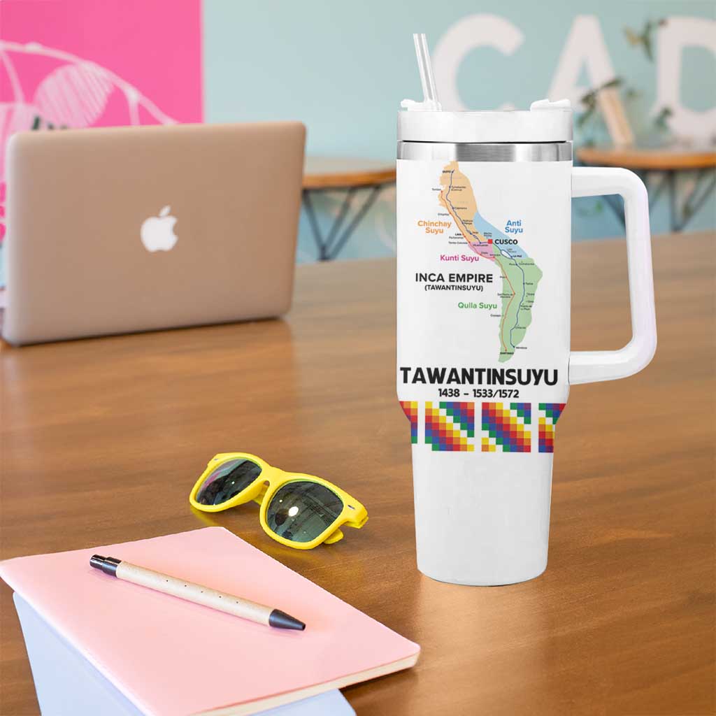 Inca Empire Tawantinsuyu Tumbler With Handle Realm of the Four Parts