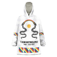 Inca Empire Tawantinsuyu Wearable Blanket Hoodie Realm of the Four Parts
