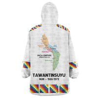 Inca Empire Tawantinsuyu Wearable Blanket Hoodie Realm of the Four Parts