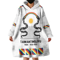 Inca Empire Tawantinsuyu Wearable Blanket Hoodie Realm of the Four Parts