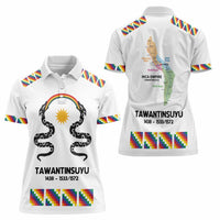 Inca Empire Tawantinsuyu Women Polo Shirt Realm of the Four Parts