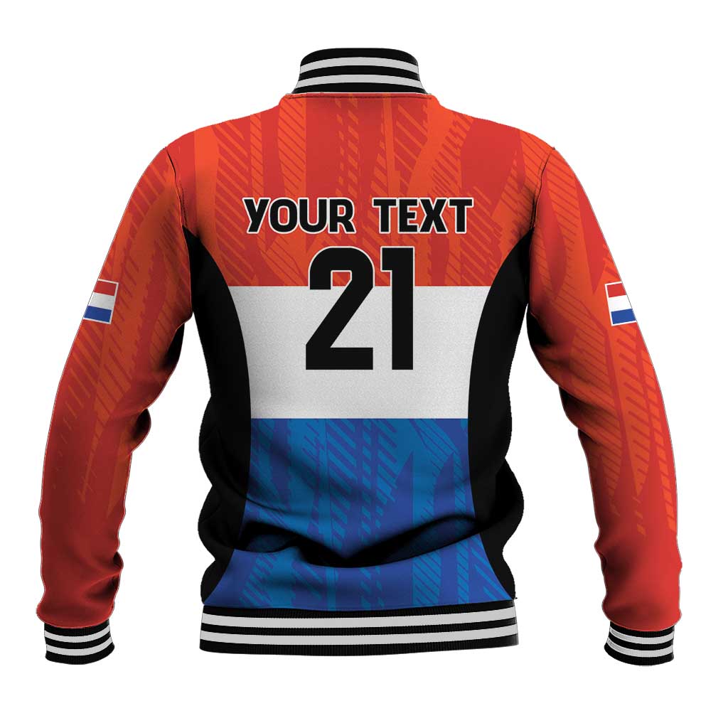 Paraguay Football Custom Baseball Jacket Come On Albirroja with Flag Style