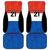 Paraguay Football Custom Car Mats Come On Albirroja with Flag Style