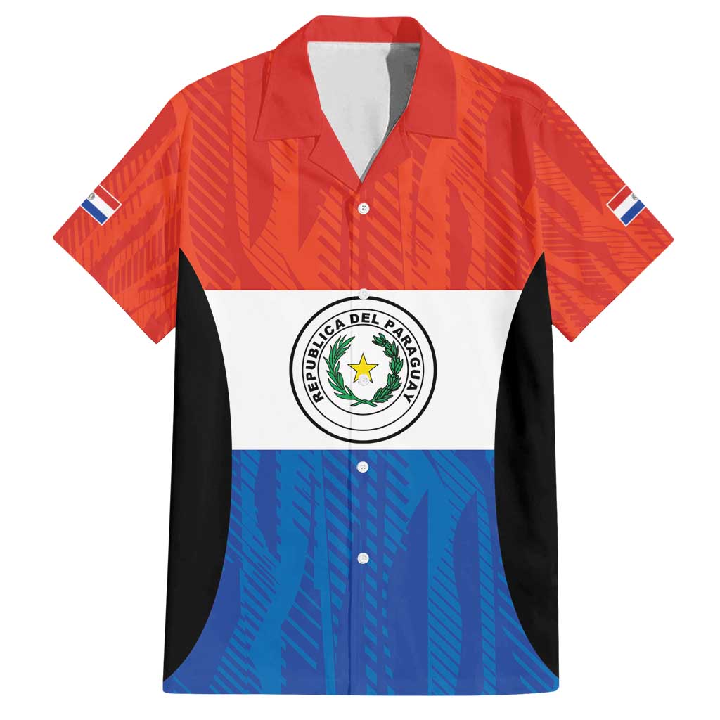 Paraguay Football Custom Family Matching Puletasi and Hawaiian Shirt Come On Albirroja with Flag Style