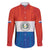 Paraguay Football Custom Family Matching Tank Maxi Dress and Hawaiian Shirt Come On Albirroja with Flag Style