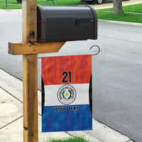 Paraguay Football Custom Garden Flag Come On Albirroja with Flag Style