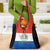 Paraguay Football Custom Grocery Bag Come On Albirroja with Flag Style