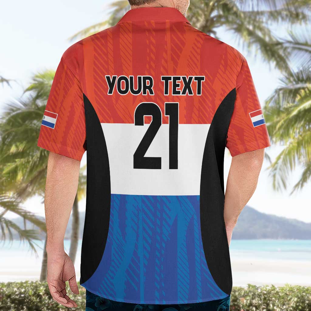 Paraguay Football Custom Hawaiian Shirt Come On Albirroja with Flag Style