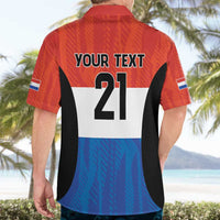 Paraguay Football Custom Hawaiian Shirt Come On Albirroja with Flag Style