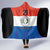 Paraguay Football Custom Hooded Blanket Come On Albirroja with Flag Style