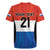 Paraguay Football Custom Rugby Jersey Come On Albirroja with Flag Style