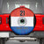 Paraguay Football Custom Spare Tire Cover Come On Albirroja with Flag Style