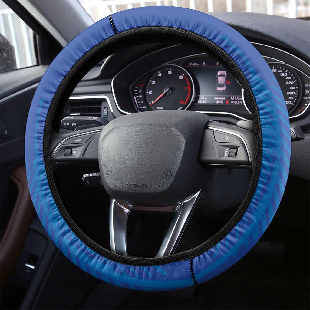 Paraguay Football Steering Wheel Cover Come On Albirroja with Flag Style