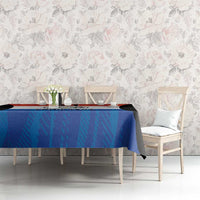 Paraguay Football Custom Tablecloth Come On Albirroja with Flag Style