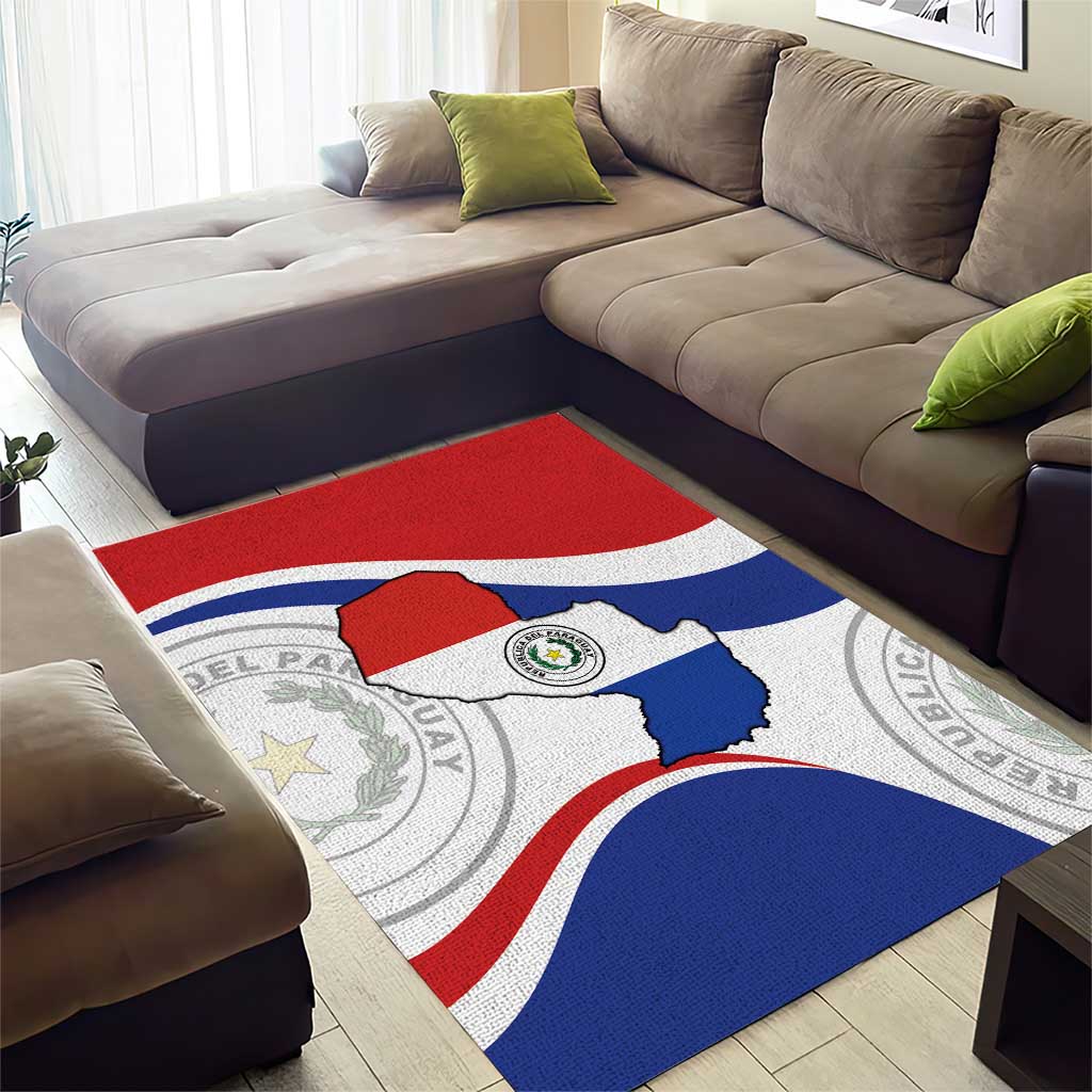 Paraguay Paz y justicia Area Rug Coat of arms of Paraguay