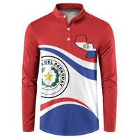 Paraguay Paz y justicia Button Sweatshirt Coat of arms of Paraguay