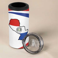Paraguay Paz y justicia 4 in 1 Can Cooler Tumbler Coat of arms of Paraguay