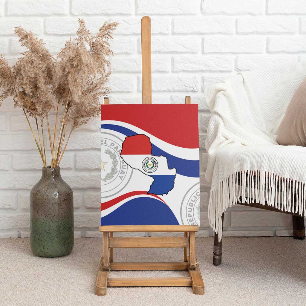 Paraguay Paz y justicia Canvas Wall Art Coat of arms of Paraguay