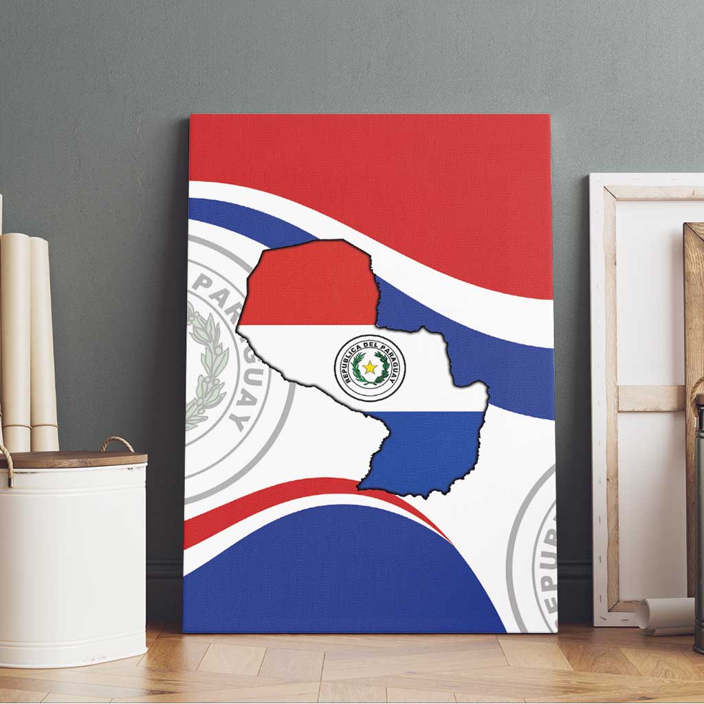Paraguay Paz y justicia Canvas Wall Art Coat of arms of Paraguay