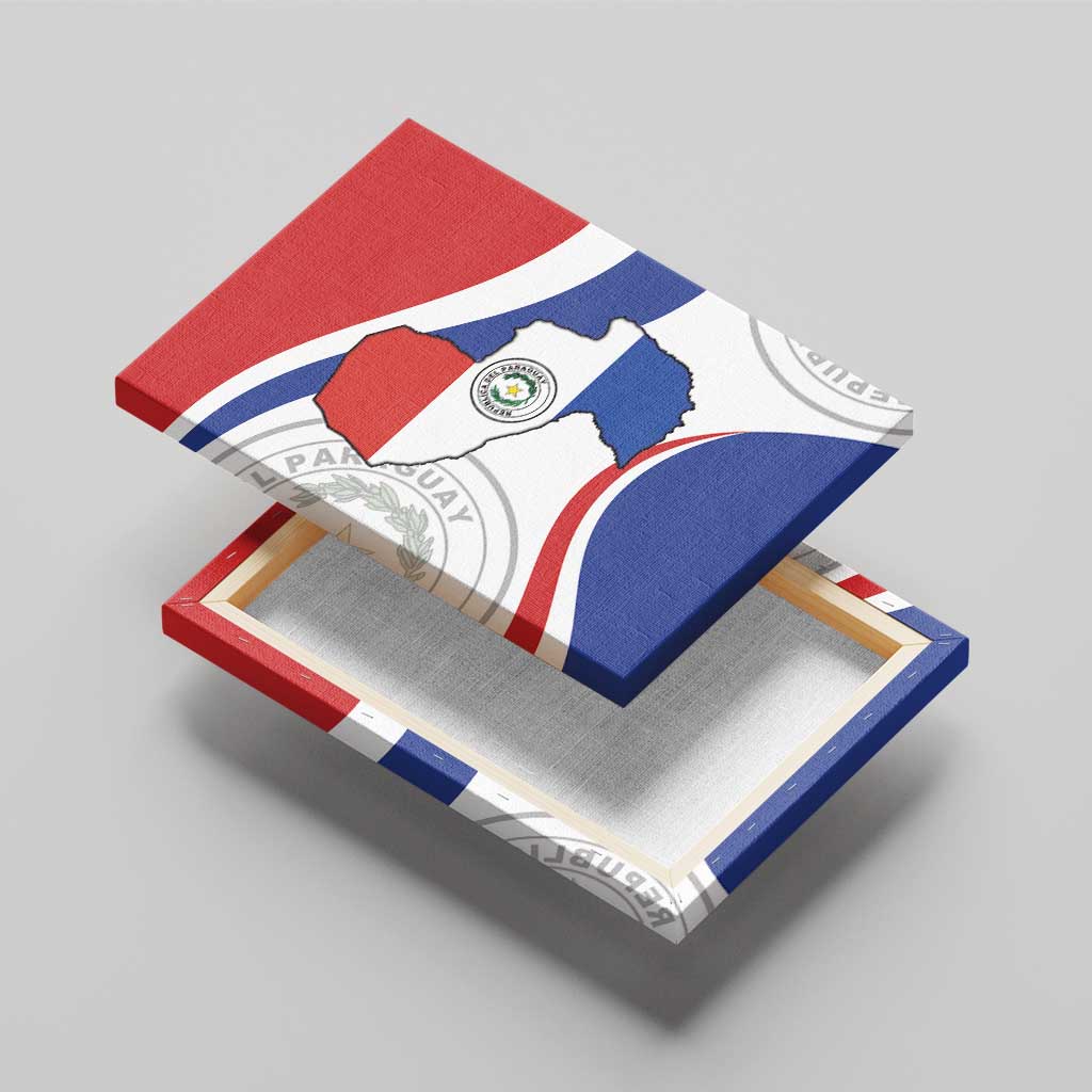 Paraguay Paz y justicia Canvas Wall Art Coat of arms of Paraguay