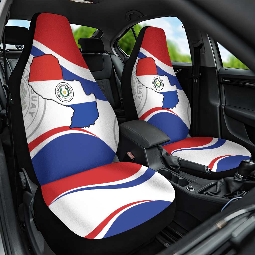 Paraguay Paz y justicia Car Seat Cover Coat of arms of Paraguay