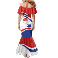 Paraguay Paz y justicia Family Matching Mermaid Dress and Hawaiian Shirt Coat of arms of Paraguay