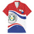 Paraguay Paz y justicia Family Matching Puletasi and Hawaiian Shirt Coat of arms of Paraguay